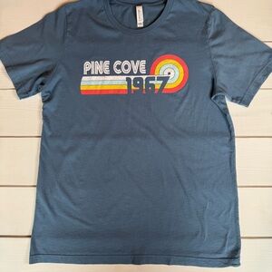 Pine Cove Camp 1967 Blue T-Shirt